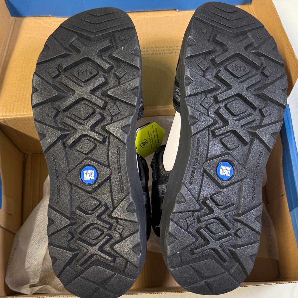 Nunn Bush Men's Huck Sport Three Strap Casual Sandal - Size 12 - Picture 12 of 12